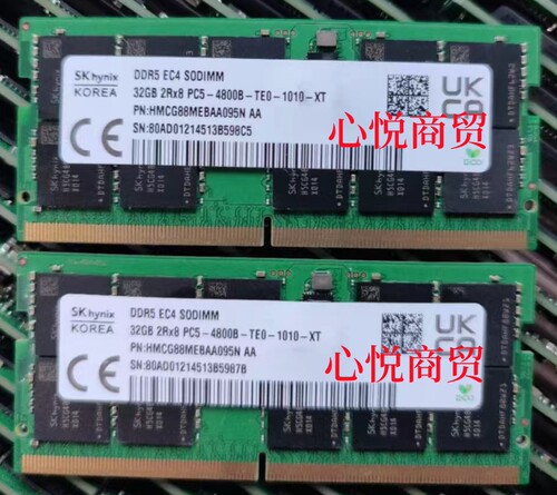 海力士DDR54800笔记本ECC内存