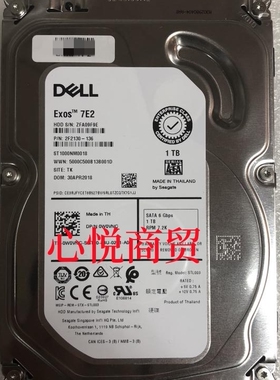 DELL 戴尔 ST1000NM0018 0W0VNC 1T 3.5  SATA 7.2K 6g服务器硬盘