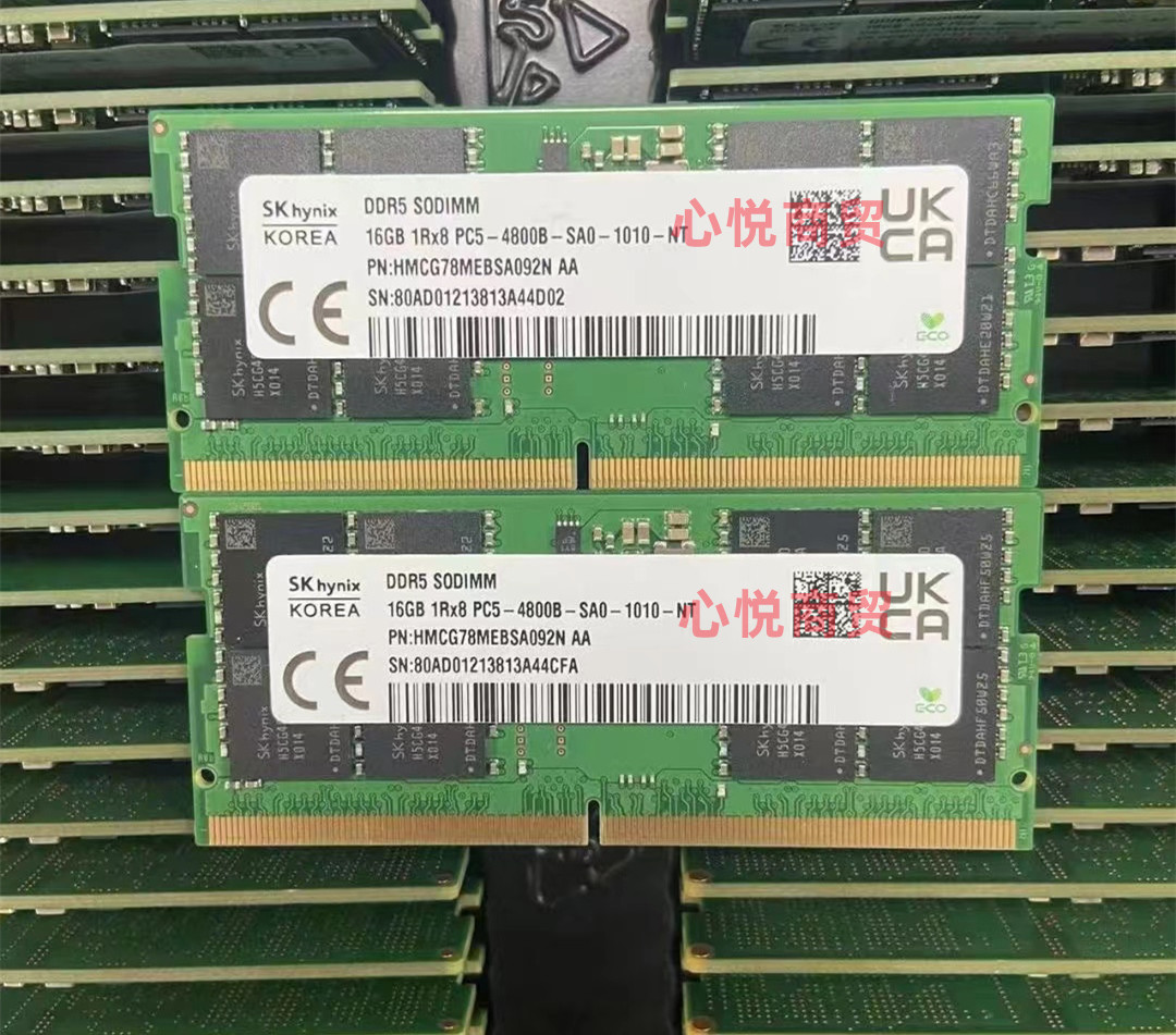 SK海力士DDR54800笔记本内存