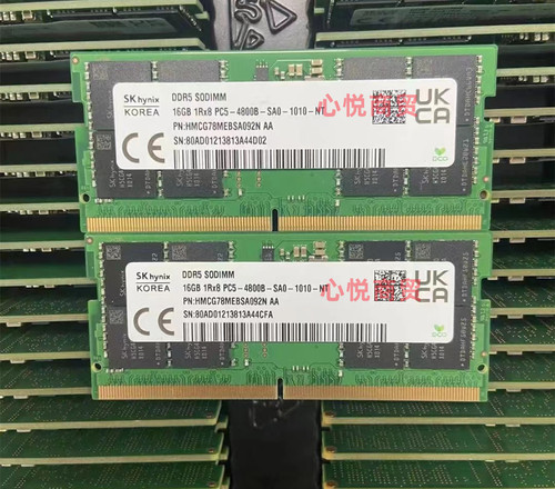 SK海力士DDR54800笔记本内存