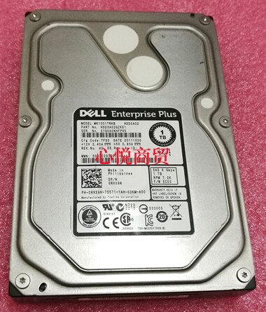 戴尔存储硬盘1TB7.2KSAS