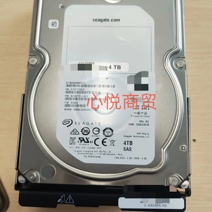 Netapp E-X4048A-R6 111-01506 4t 7.2k 3.5 SAS  E5660 存储硬盘