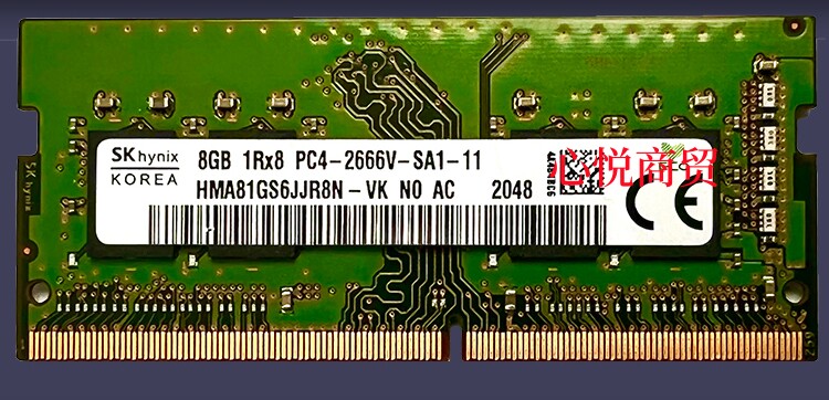 dell戴尔vostro 3590 5581 5481 5568 ddr4笔记本内存8g pc4 2666