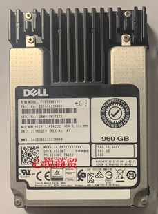 R740 R730服务器 SAS 戴尔 2.5寸 960G 0503M7 固态硬盘 DELL SSD