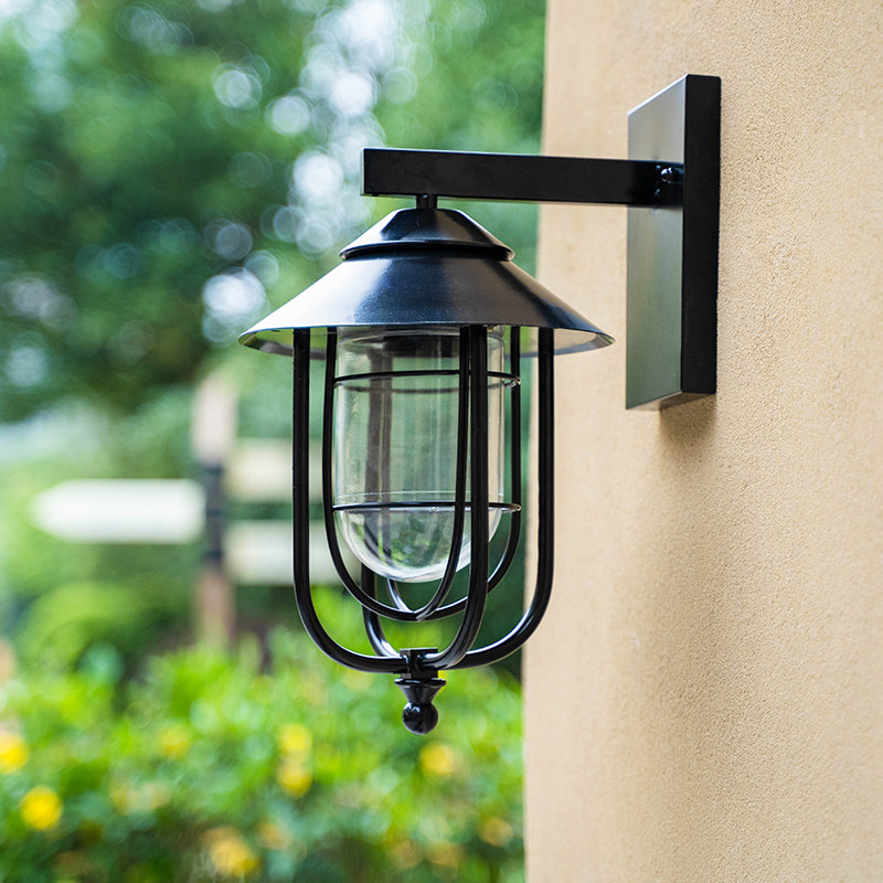 欧式复古户外壁灯防水别墅装饰LED景观庭院灯走廊过道门前阳台灯