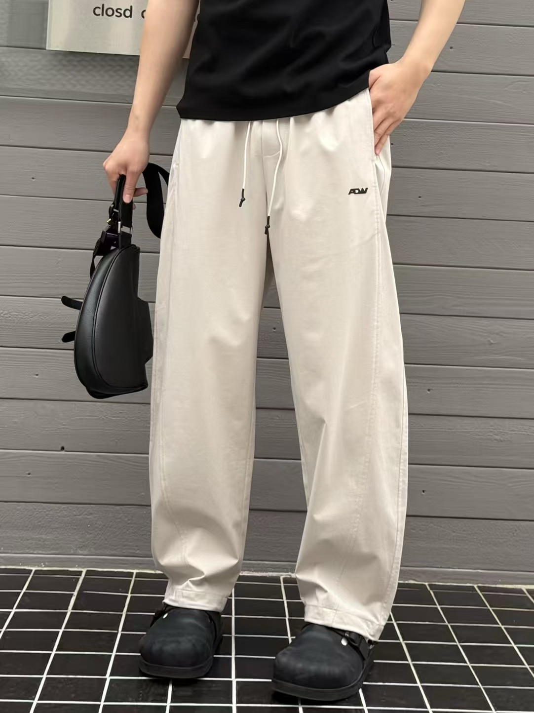 2025夏季高品质轻奢系男士直休闲裤