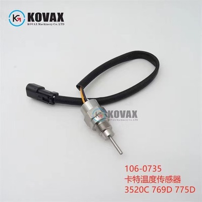 挖掘机卡特适用于3520C/169D/775D/1060735 E温度传感器106-0735