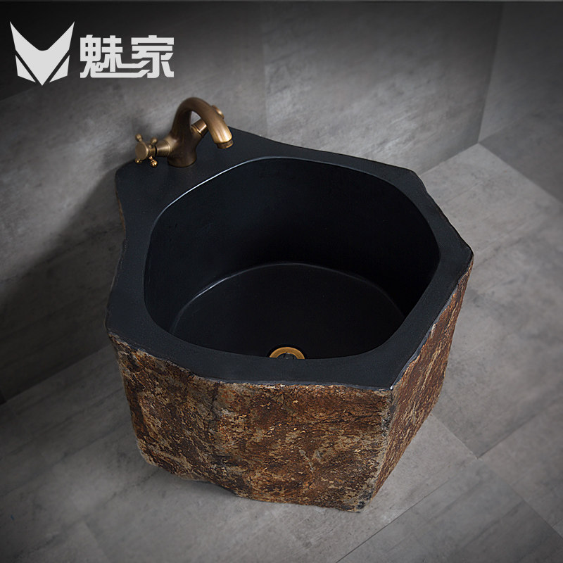 stone Mop pool household balcony TOILET Marble Mop pool stone carving Stone Mop pool outdoorsin the Decoration main material , Toiletries , Mop pool  category - from Buy2taobao.com to provide professional Taobao agent buy service