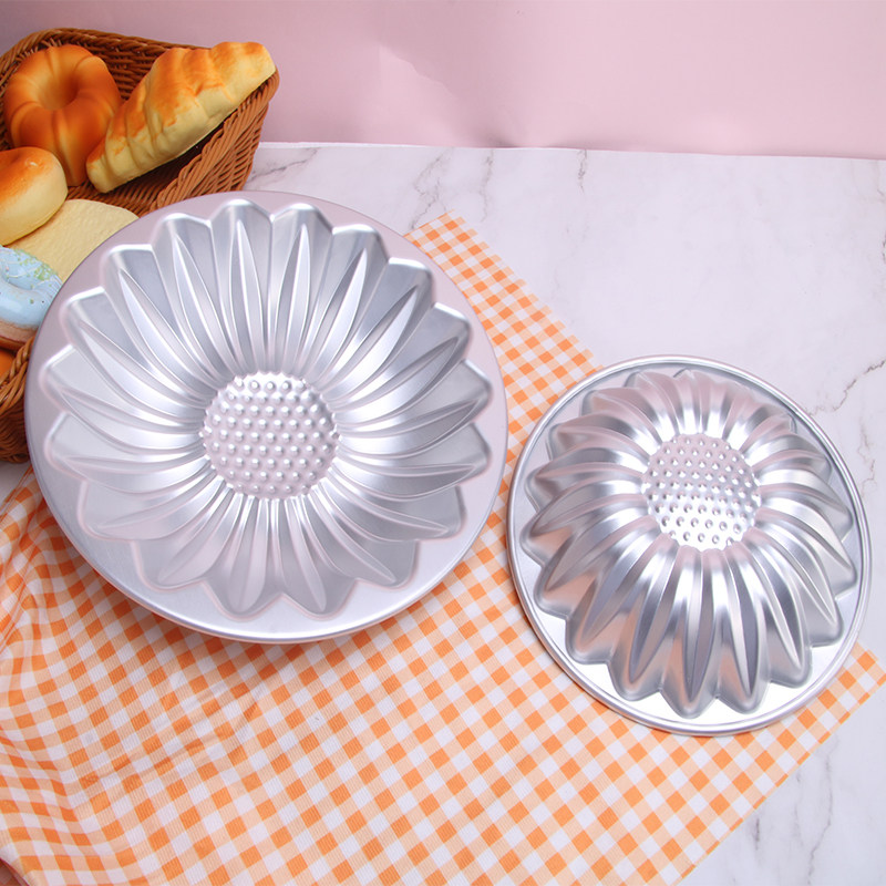 马蹄糕模具生日蛋糕太阳花形向日葵掌柜推荐发糕印字圆形烘焙工具