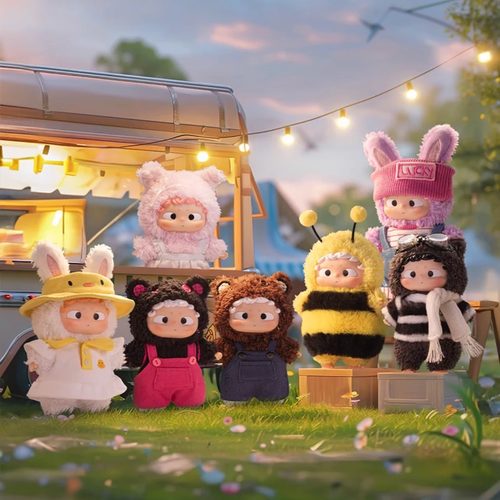 现货哦崽春日游园会系列搪胶手办ozai潮流盲盒哦崽初代毛绒