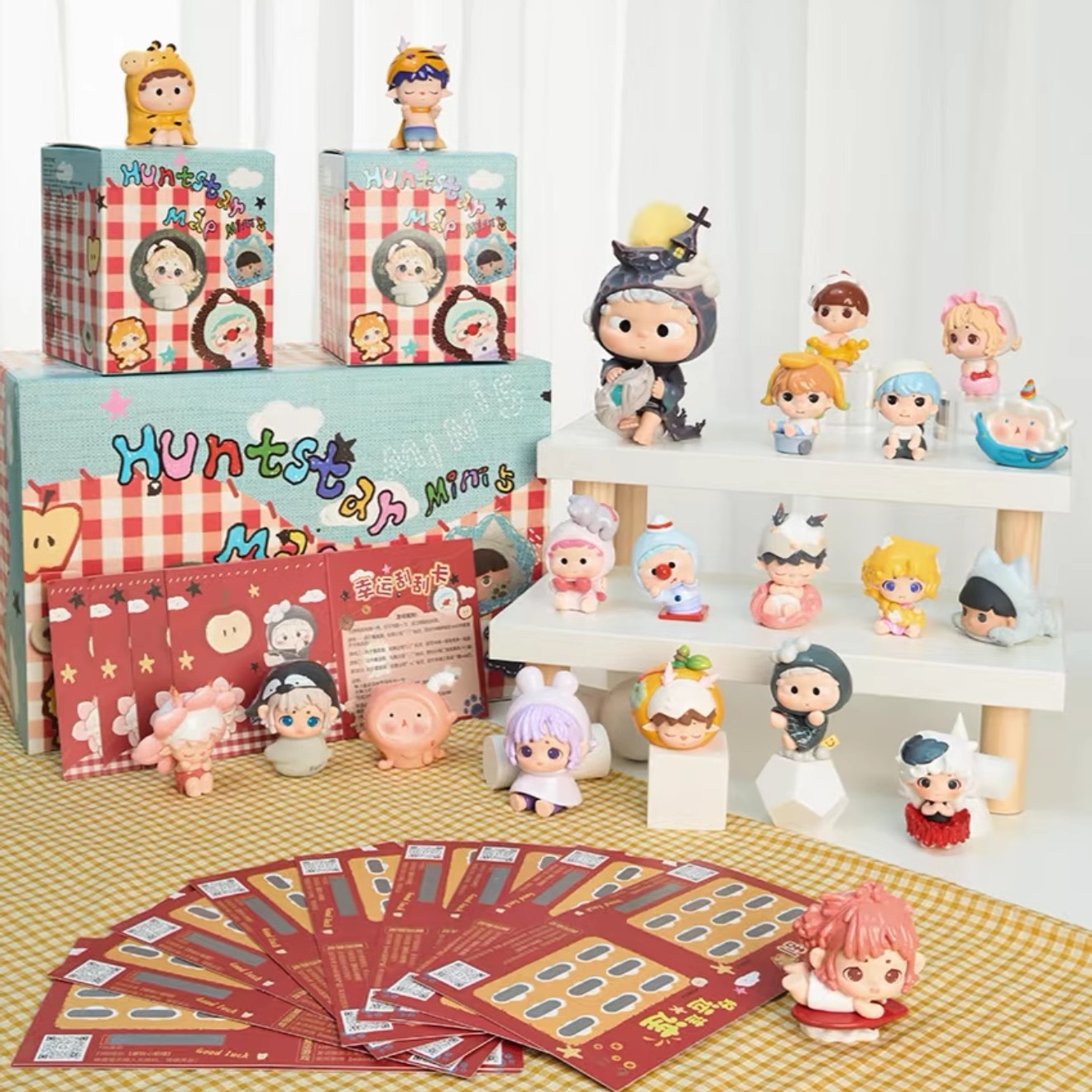 现货包邮哦崽迷你寻宝星图mimi好运制造局ozai盲盒萌粒摆件礼物