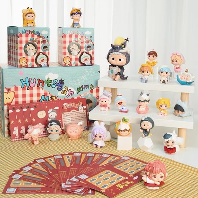 现货包邮哦崽迷你寻宝星图mimi好运制造局ozai盲盒萌粒摆件礼物