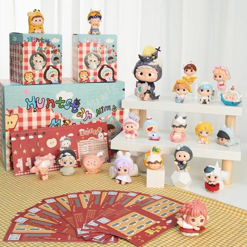 现货包邮哦崽迷你寻宝星图mimi好运制造局ozai盲盒萌粒摆件礼物