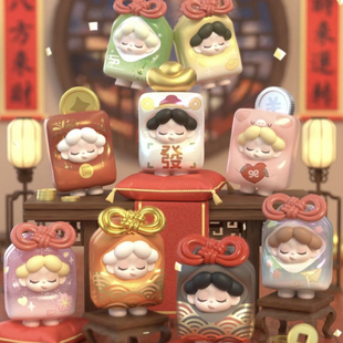 现货Wendy好运来临系列潮玩mini盲盒萌粒手办摆件可爱送生日礼物