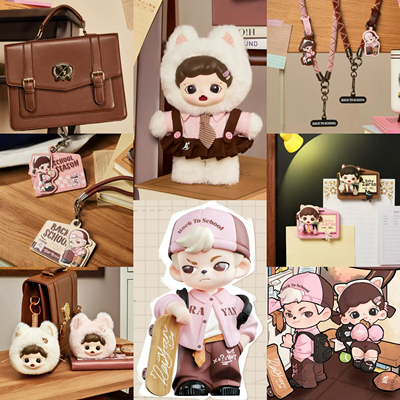 zoraa&rayan重返校园特攻队梦里王国秋韵之声抽抽乐潮玩周边