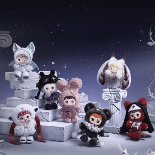 现货塔蒂TARTI默然乐园系列毛绒潮玩盲盒摆件女生礼物