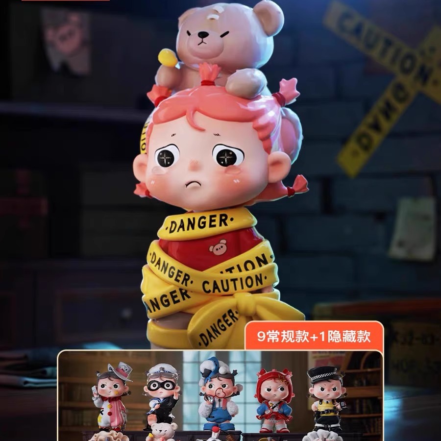 新品Heyone呆呆侦探黛西古堡密案系列盲盒2024新款女生潮玩