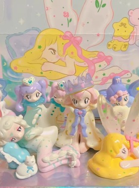 现货包邮Aamy二代少女心事系列盲盒手办潮玩摆件可爱娃娃礼物