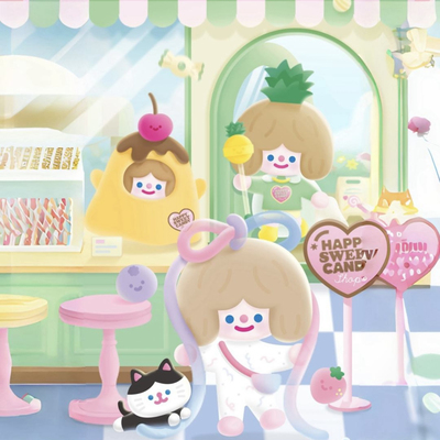 现货寻找独角兽RiCO甜蜜商店系列盲盒潮玩摆件可爱送生日礼物