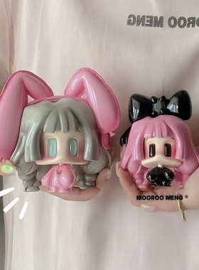 现货酱酱卓别林双生仙女棒mooroo公主气球初代血红续晚安僵尸潮玩