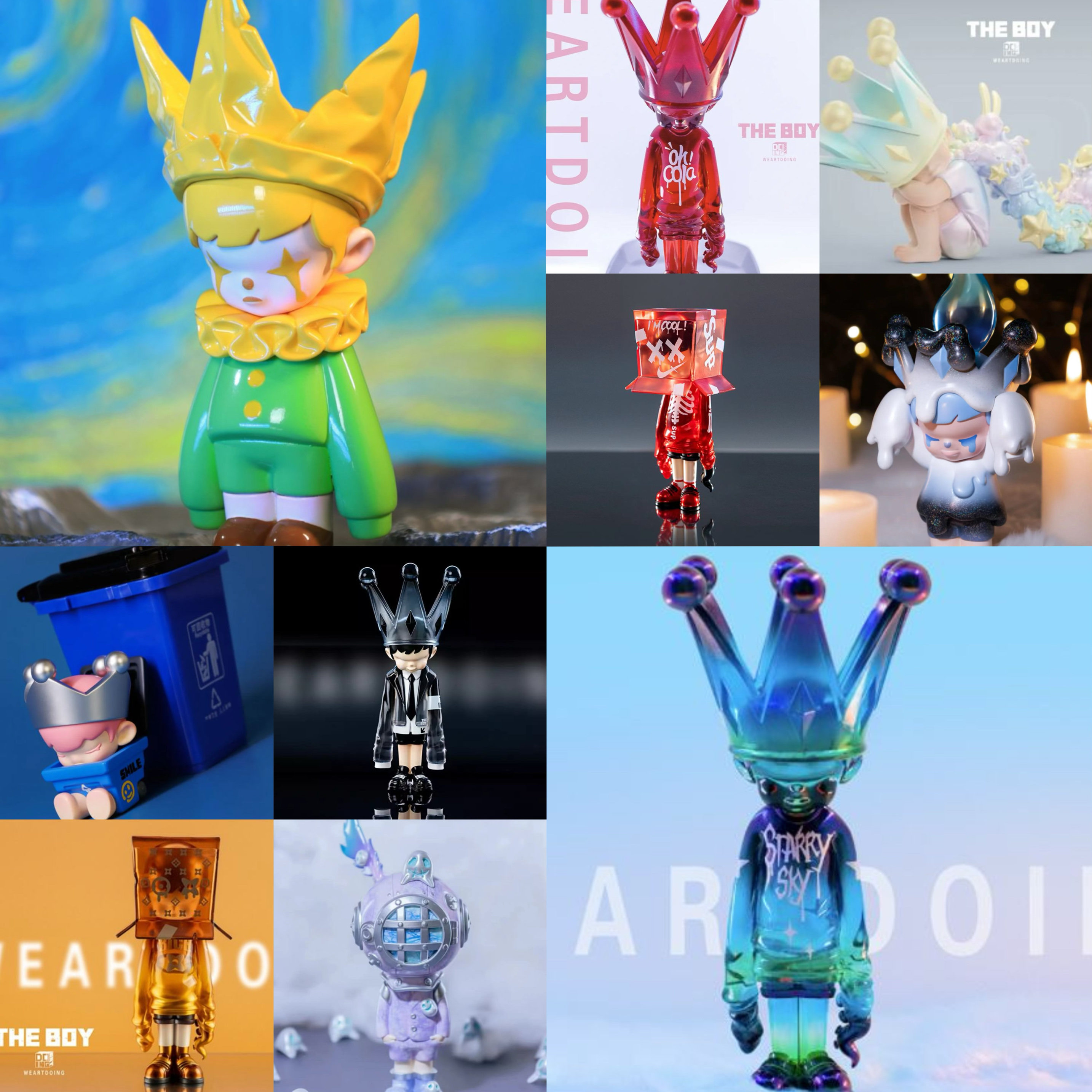 SANK TOYS 藏克展会限定幻童大娃大体潮玩手办摆件玩偶送礼物