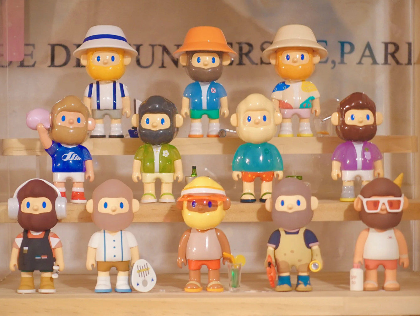 现货包邮 bob第5代男友夏日海岛系列盲盒手办摆件公仔潮玩礼物