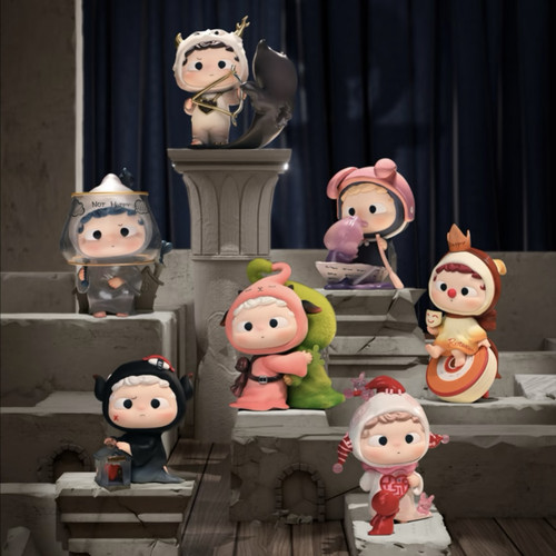 新品现货ozai哦崽剧中人小剧场系列盲盒潮玩摆件公仔娃娃可爱礼物