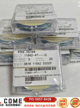 PTFE微孔滤膜11842-47-G/5um，一盒25张，空详谈报价