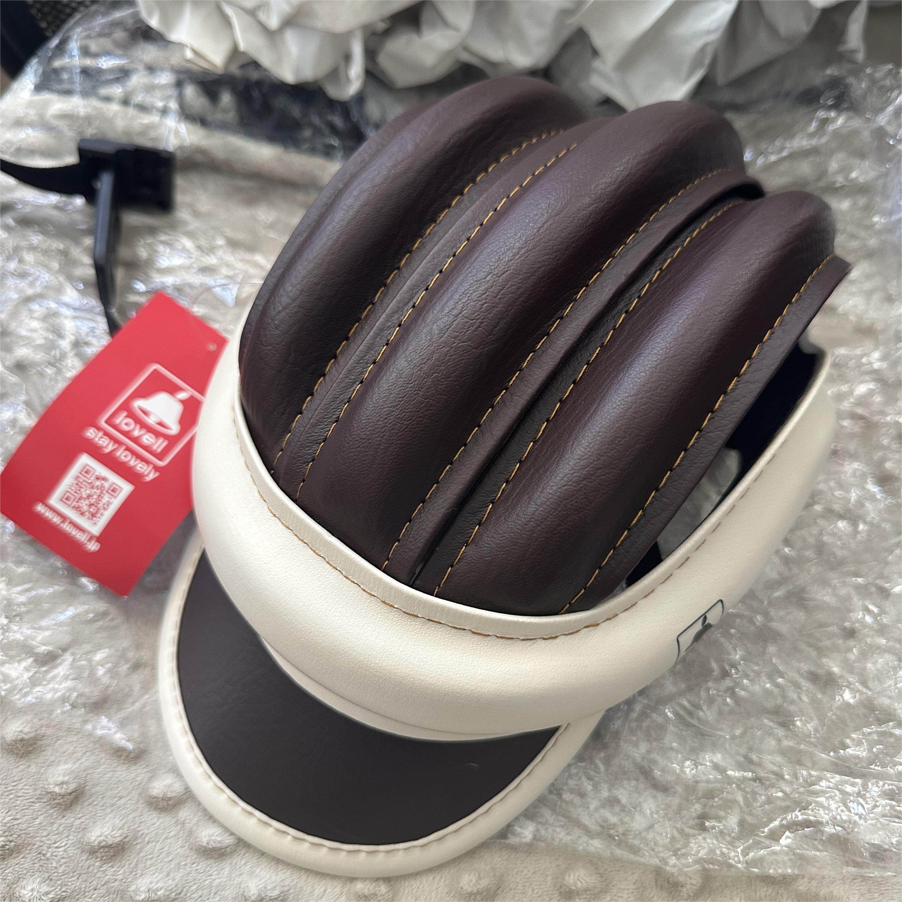 日本代购正品lovell自行车骑行帽单车头盔城市通勤复古小布搭配