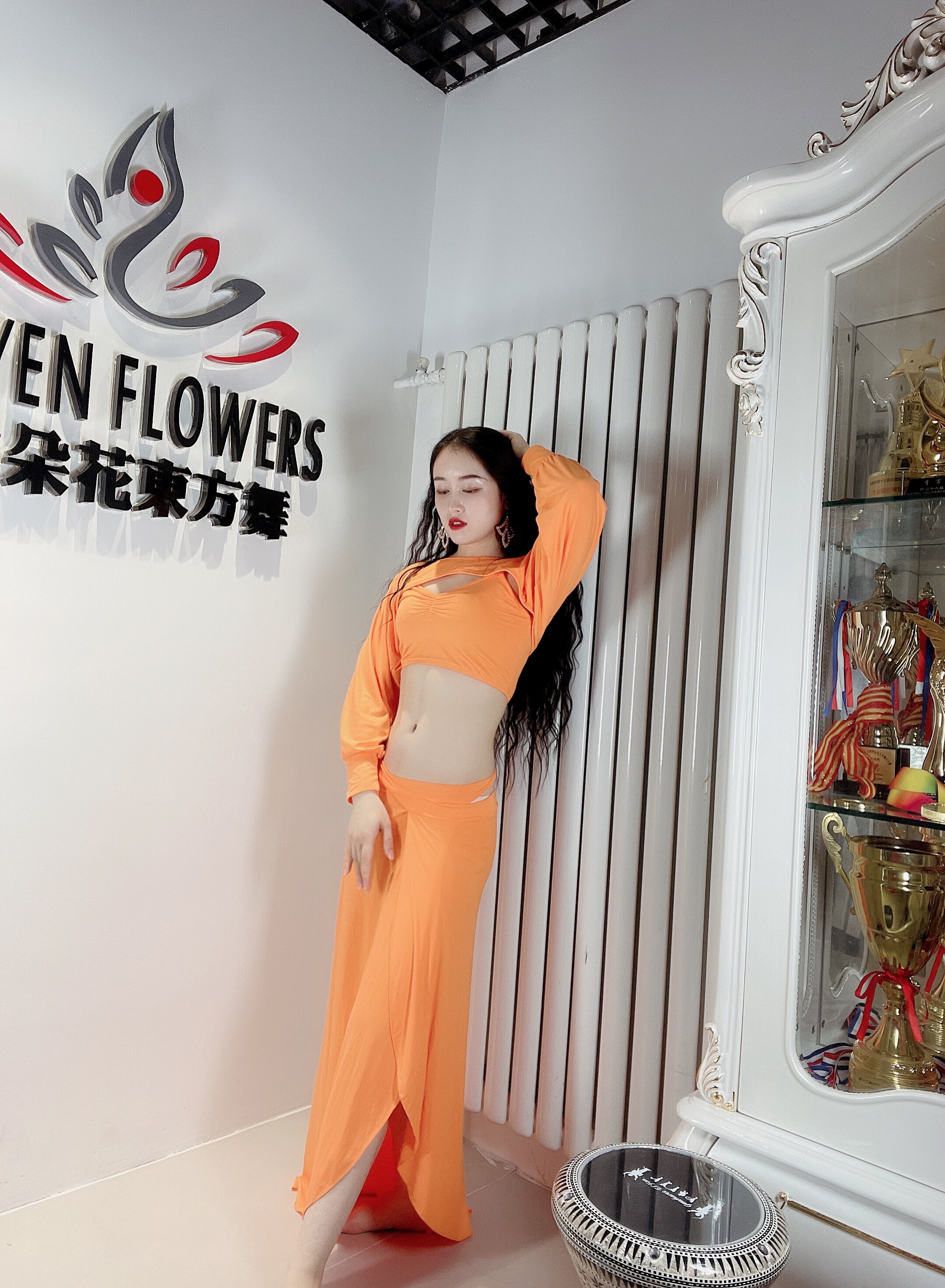 定制肚皮舞2020年新款套装秋肚皮舞套装(演出服)