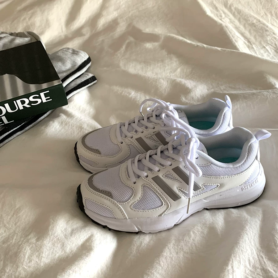 Jinyu Lugu Летний ветер Гонконг безкости Daddy Shoes INS Tide Shoes Ретро утолщённая подошва сетка