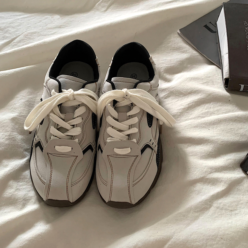 ins超火复古平底运动休闲鞋