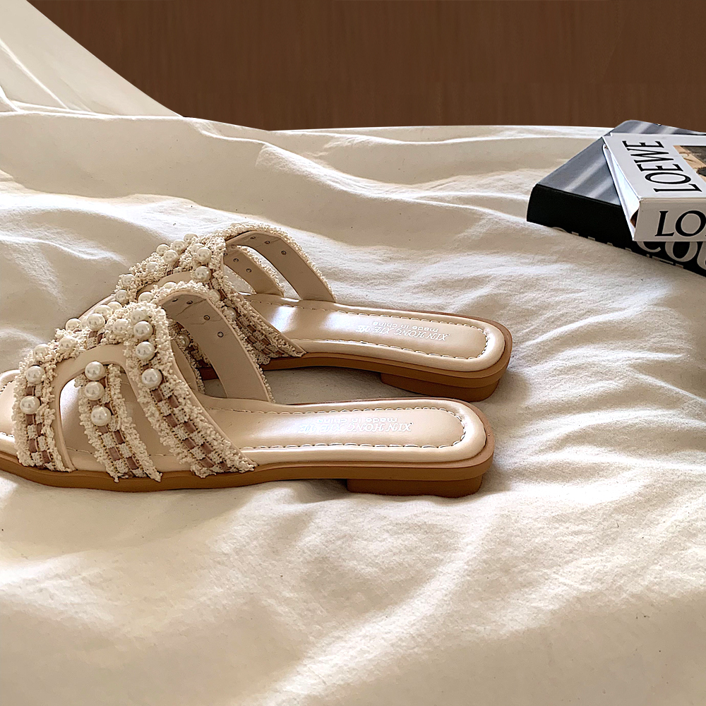 波西米亚晚晚风绝美一字拖