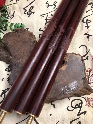 紫檀木健身气功太极养生杖折叠武术棍拼接三合一实木鞭杆木棍新品