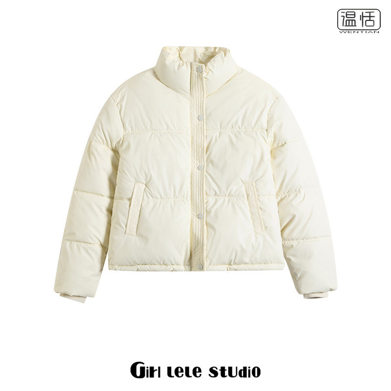 【包邮】2025冬季新款PU皮棉服女立领小个子加厚保暖面包服棉衣潮,女装/女士精品,棉衣/棉服,淘宝优惠券,粉丝福利购,淘宝优惠卷