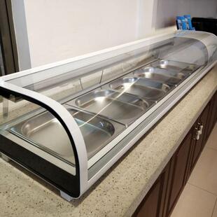 寿司柜刺身海鲜甜品冷藏保鲜展示柜商用台式熟食凉菜冷柜甜点冰柜