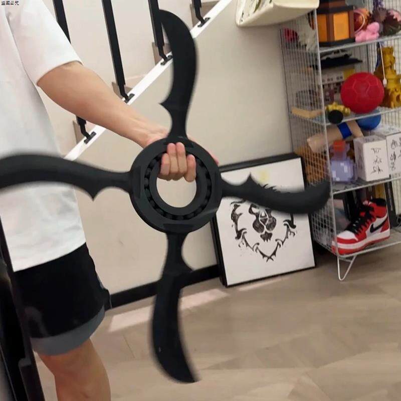 鸣人风魔螺旋转佐助网红解压周边手里剑夜光打印火影忍者可玩具3d