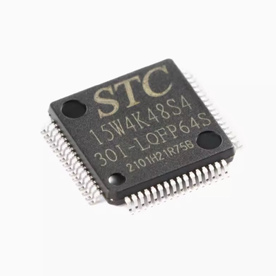 原装STC15W4K48S4-30I-LQFP64S 增强型1T 8051单片机 微控制器MCU