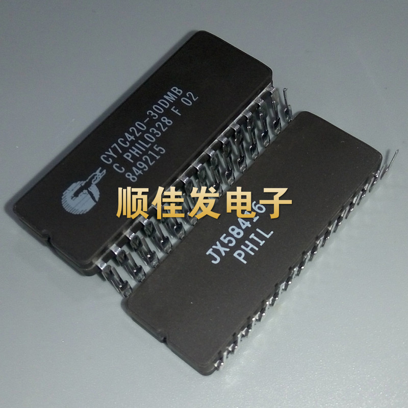 散新 CYPRESS/赛普拉斯 CY7C420-30DMB 直插DIP28脚