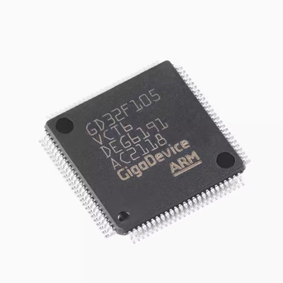 原装GD32F105VCT6 LQFP-100 ARM Cortex-M3 32位微控制器-MCU芯片