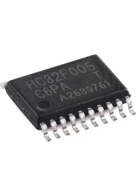 原装HC32F005C6PA-TSSOP20TR ARM Cortex-M0 32位微控制器MCU 5个