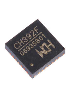 全新原装正品 CH392F 贴片QFN-28 以太网协议栈芯片