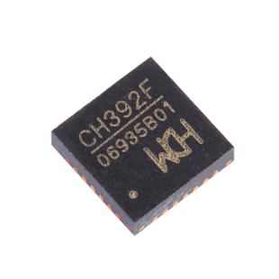 全新原装正品 CH392F 贴片QFN-28 以太网协议栈芯片