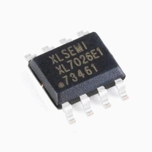 全新 XL7026E1 SOP8 0.6A1.25-20V 150KHz降压直流转换器芯片 5个