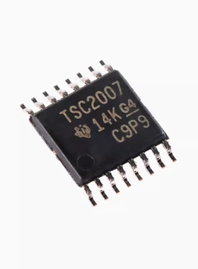 全新原装 TSC2007IPWR TSSOP-16 4线微触摸屏控制器芯片