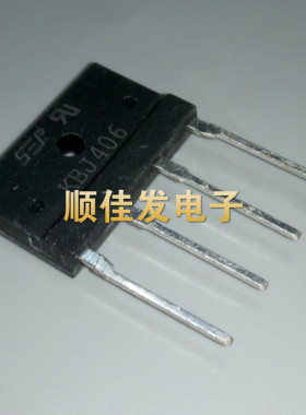 KBJ406 4A600V 扁桥KBJ-406 SEP 整流桥DIP4 液晶屏桥堆 全新10个
