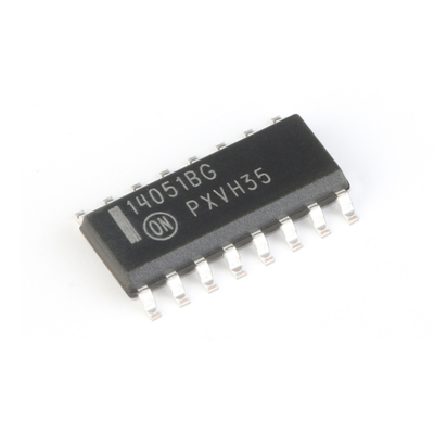 原装 贴片 MC14051BDR2G SOIC-16 8通道模拟多路复用器芯片 5个