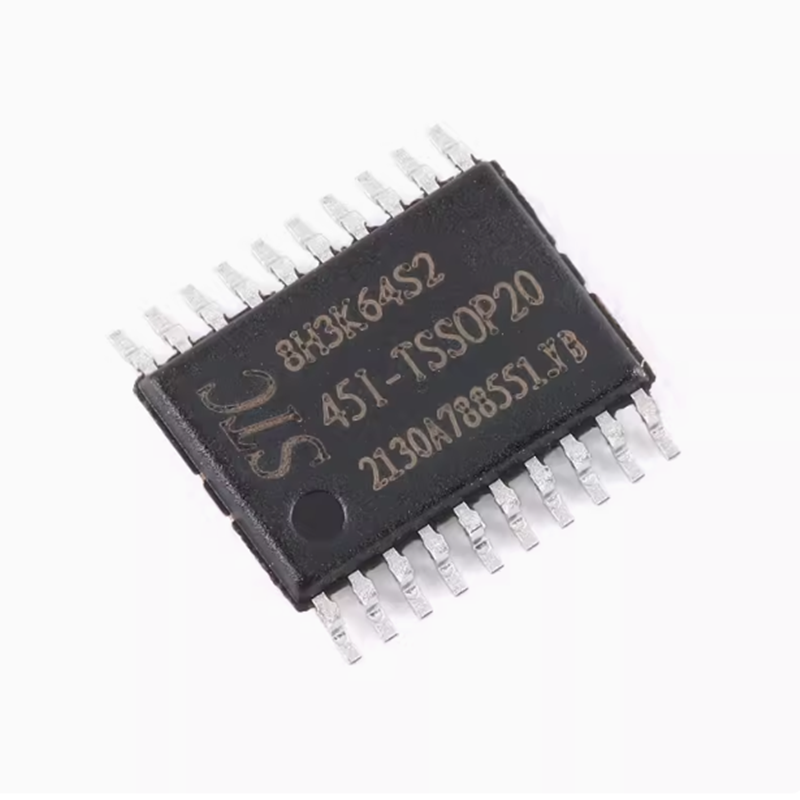 原装 STC8H3K64S2-45I-TSSOP20 1T 8051微处理器单片机芯片 5个