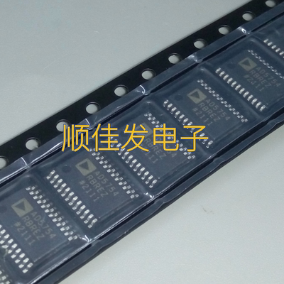 全新原装AD5754RBREZ-REEL7 贴片TSSOP-24四通道16位数模转换芯片