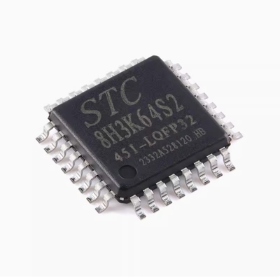 STC8H3K64S2-45I-LQFP32 1T 8051微处理器单片机芯片